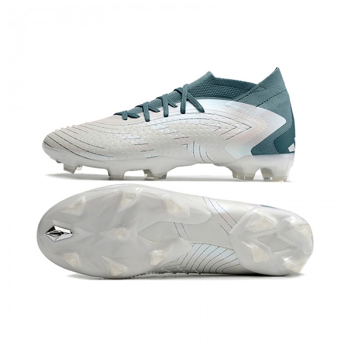 PREDATOR ACCURACY23.1 FG Soccer Shoes-White/Blue-8534563
