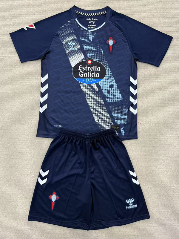 25-26 Celta Away Kids Soccer Jersey