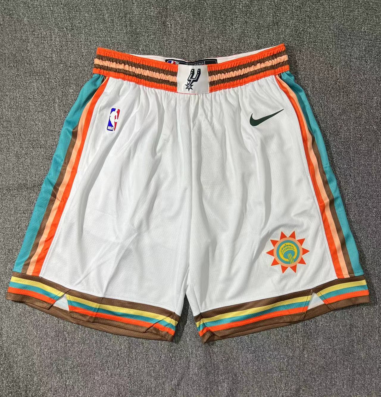 2024 SA SPURS Hot Pressing Top Quality NBA Pants