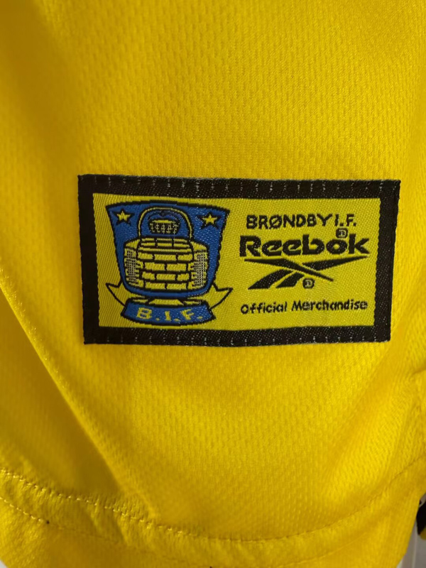 1999-2000 Brondby Home Retro Soccer Jersey