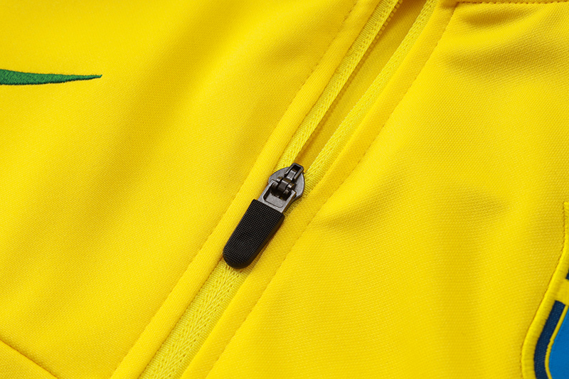 24-25 Brazil Yellow Jacket Tracksuit