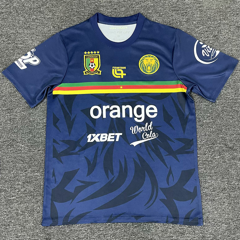 25-26 Cameroon Royal Blue Training shirts