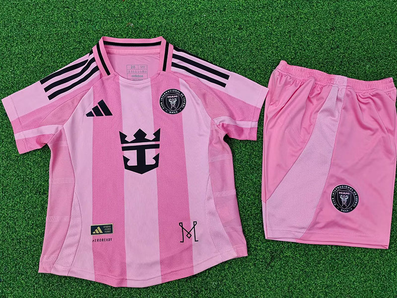 25-26 Inter Miami Away Kids Player Version Soccer Jersey (球员童装)