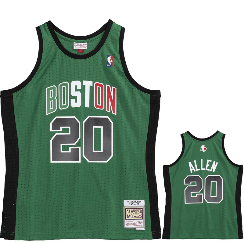 CELTICS ALLEN #20 Green Italian Game Edition To...