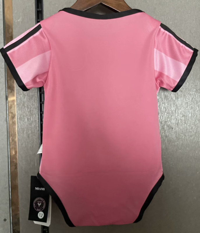 25-26 Inter Miami Home Baby Infant Crawl Suit
