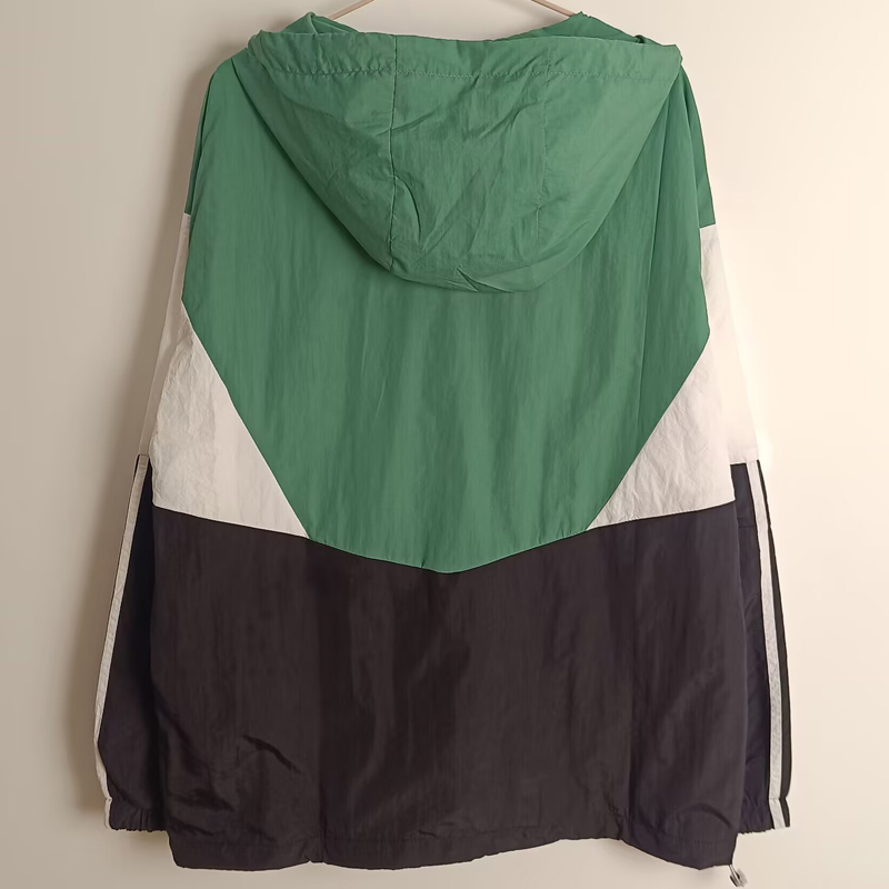 24-25 Mexico Green Black Windbreaker