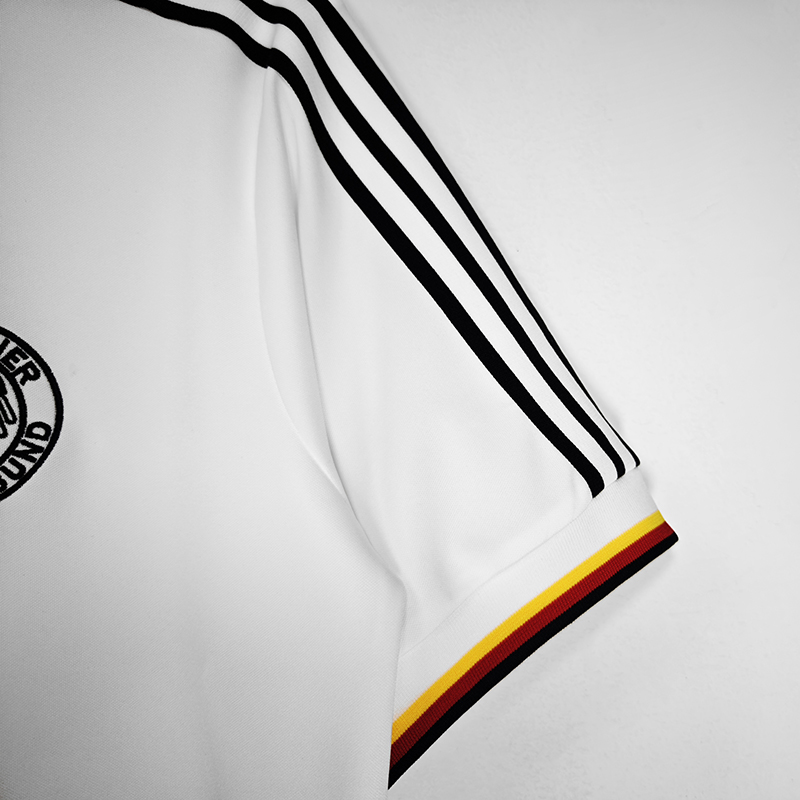 1986 Germany Home Retro Soccer Jersey