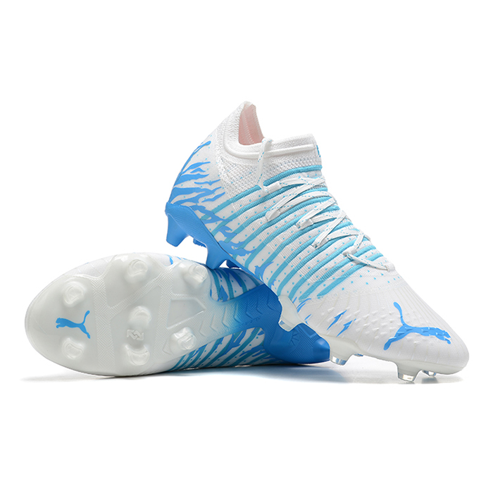 Future Z 1.3 Teazer FG Soccer Shoes-White/Blue-7279450