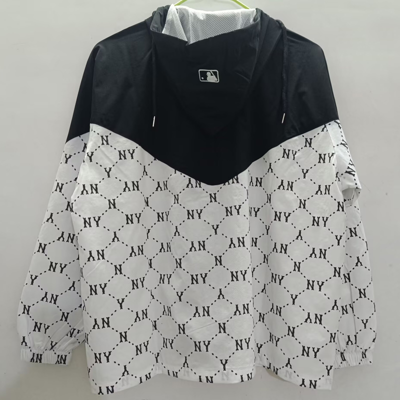 2024 MLB Black White Windbreaker