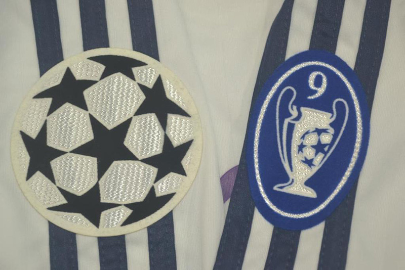 2006-2007 RMA Home Player Version 球员 Retro Soccer Jersey