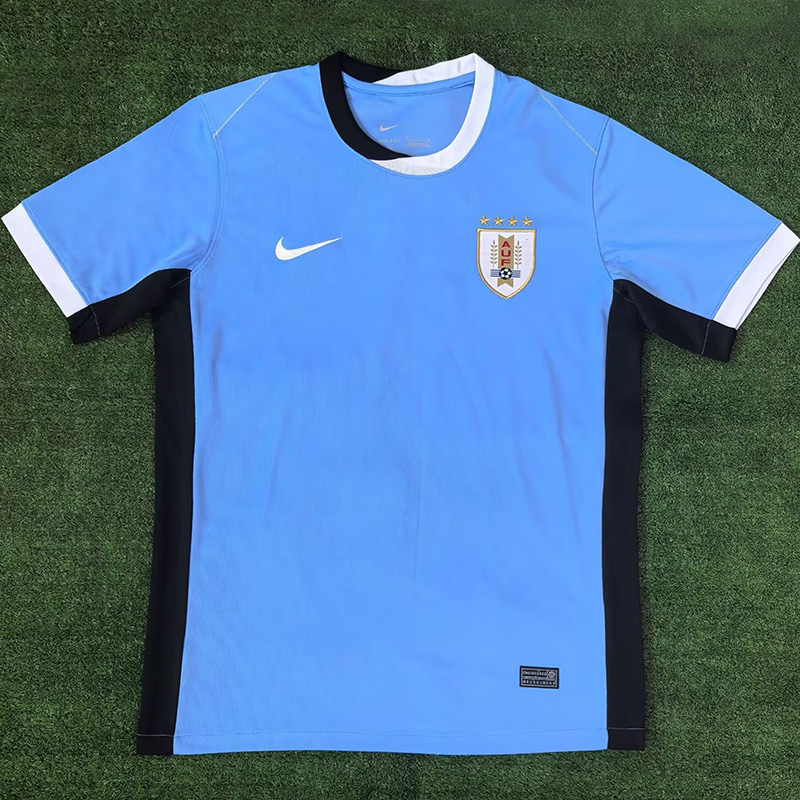 24-25 Uruguay Home Copa America Fans Soccer Jersey #NK