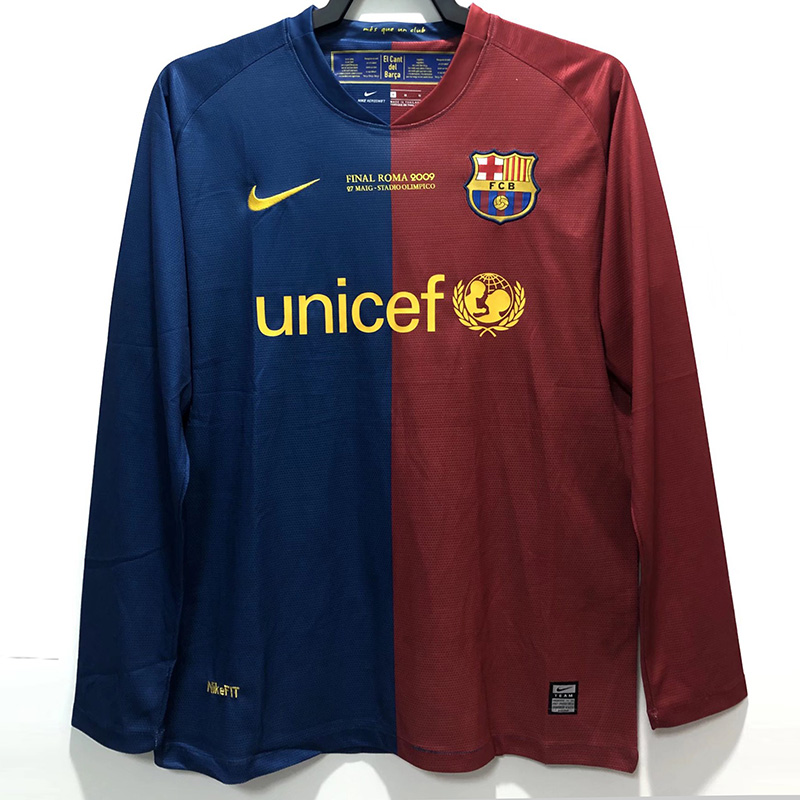 2008-2009 BAR Home Retro Long Sleeve Soccer Jer...