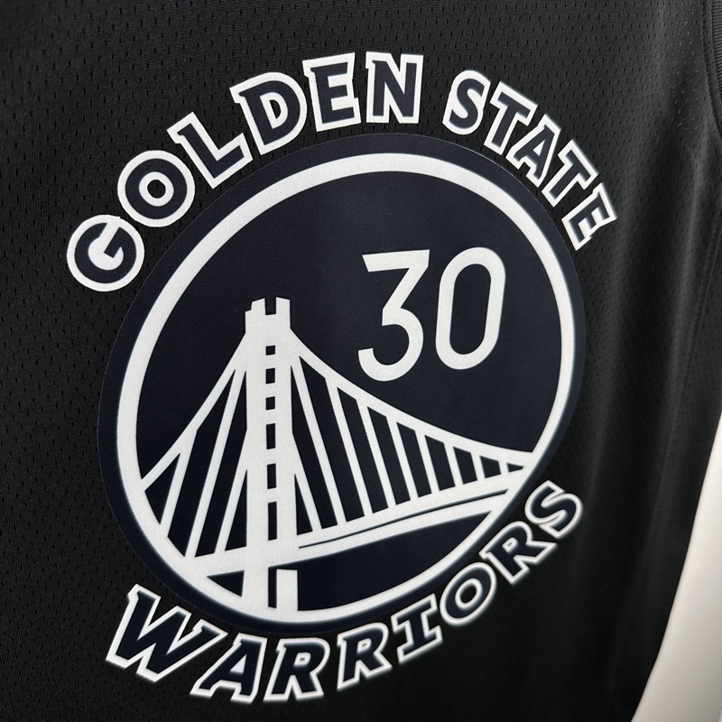 WARRIORS CURRY #30 Black Glory Edition Top Quality Hot Pressing NBA Jersey 荣耀版