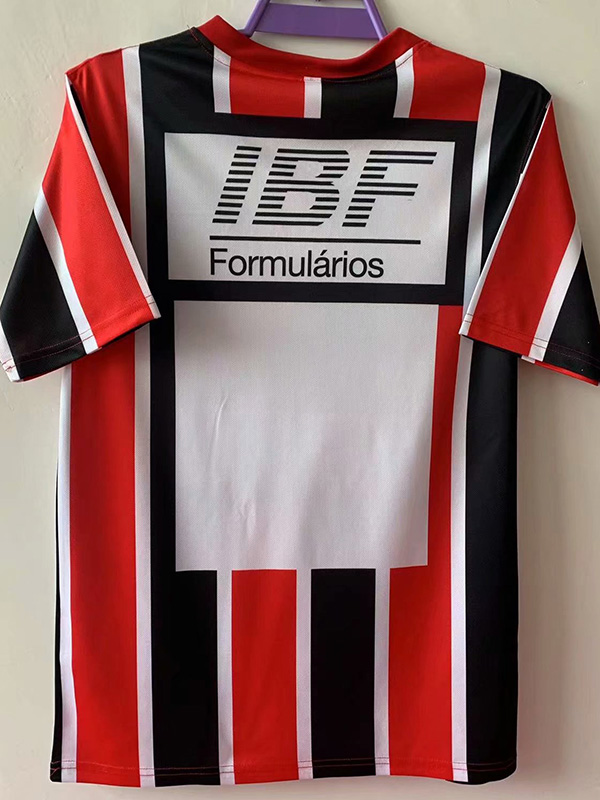 1991 Sao Paulo Away Retro Soccer Jersey