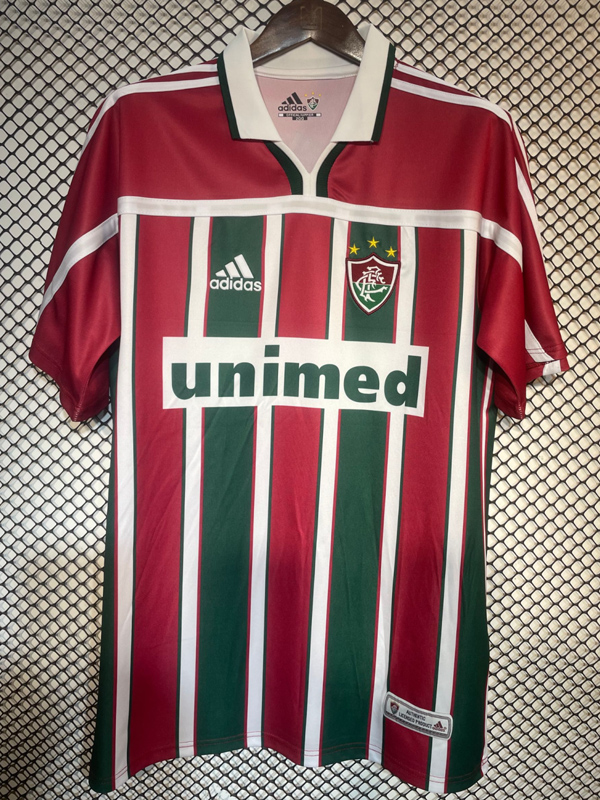 2001-2002 Fluminense Home Retro Soccer Jersey