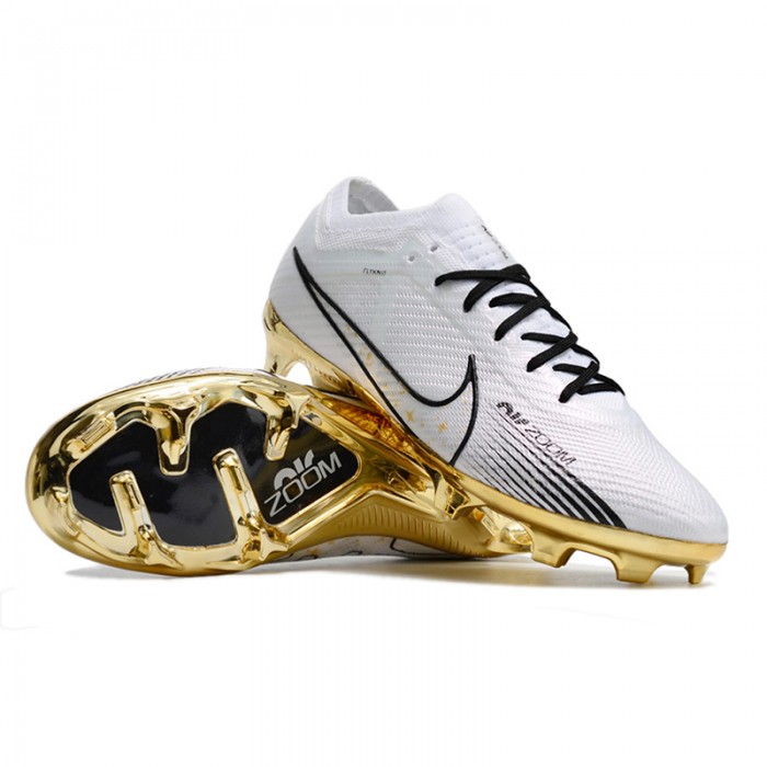 Air Zoom Mercurial Superfly IX Elite FG Soccer Shoes-White/Black-9254929