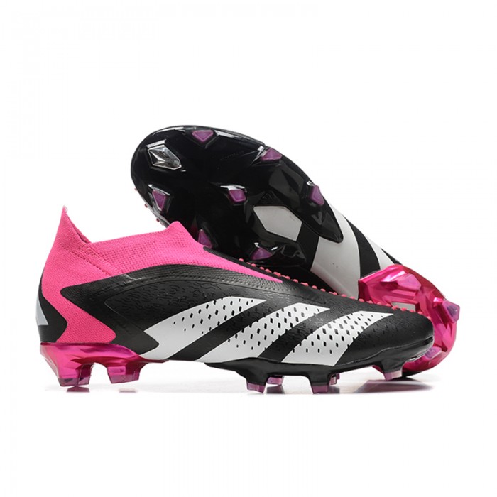 PREDATOR ACCURACY+ FG BOOTS Soccer Shoes-Black/Pink-1441694