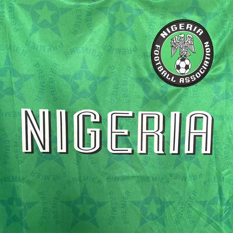 1994-1995 Nigeria Home Retro Soccer Jersey
