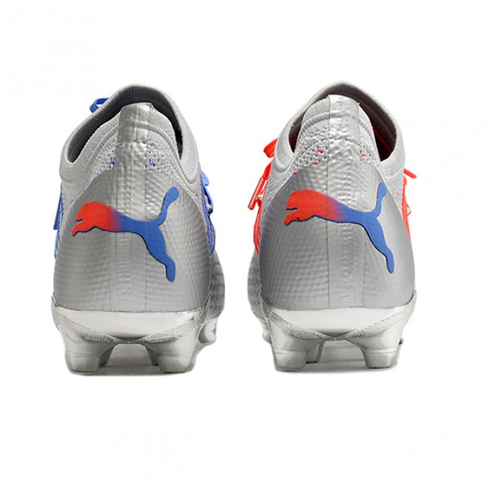 Neymar Future Z 1.3 Teazer FG Soccer Shoes-Silver/Blue-6428359