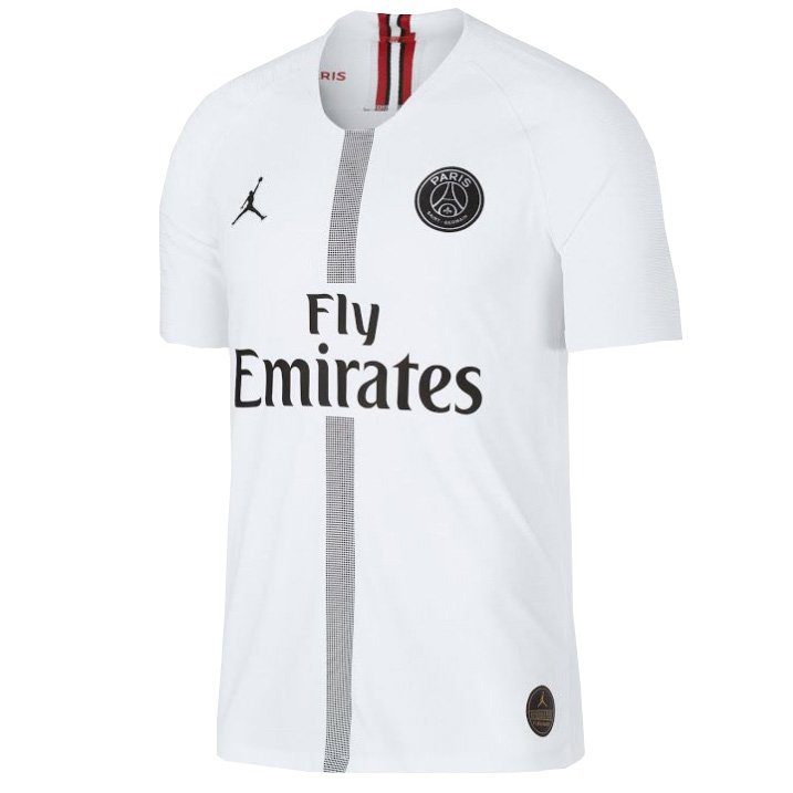 2018-2019 PSG Paris Jordan White Retro Soccer J...