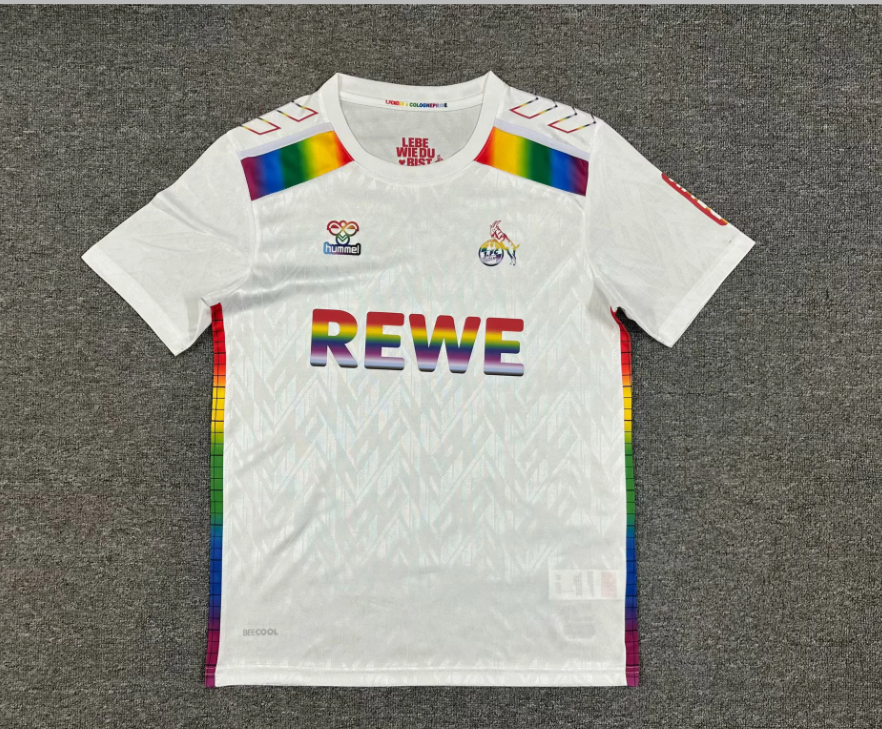 25-26 Koln White Special Edition Fans Soccer Jersey