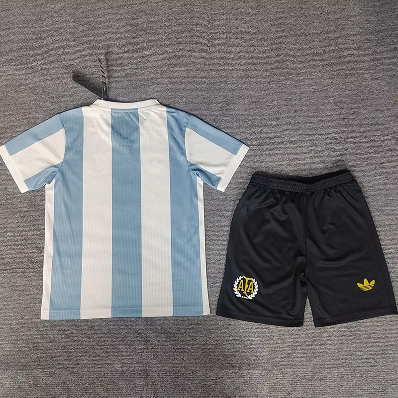 24-25 Argentina 50th Anniversary Kids Soccer Jersey