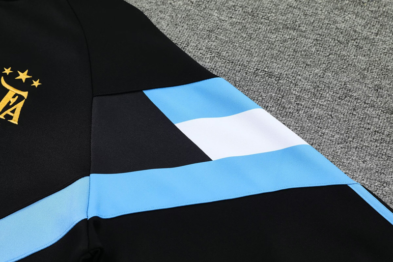 24-25 Argentina Black Jacket Tracksuit #三星