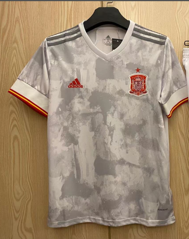 2020 Spain AWAY Retro Soccer Jersey