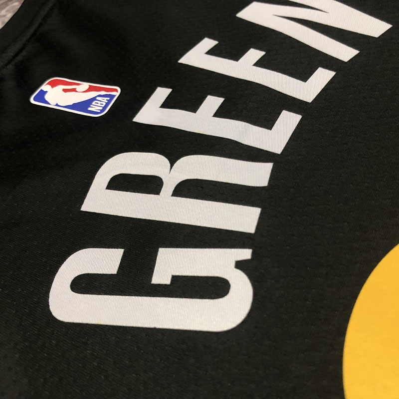 22-23 WARRIORS GREEN #23 Black City Edition Top...