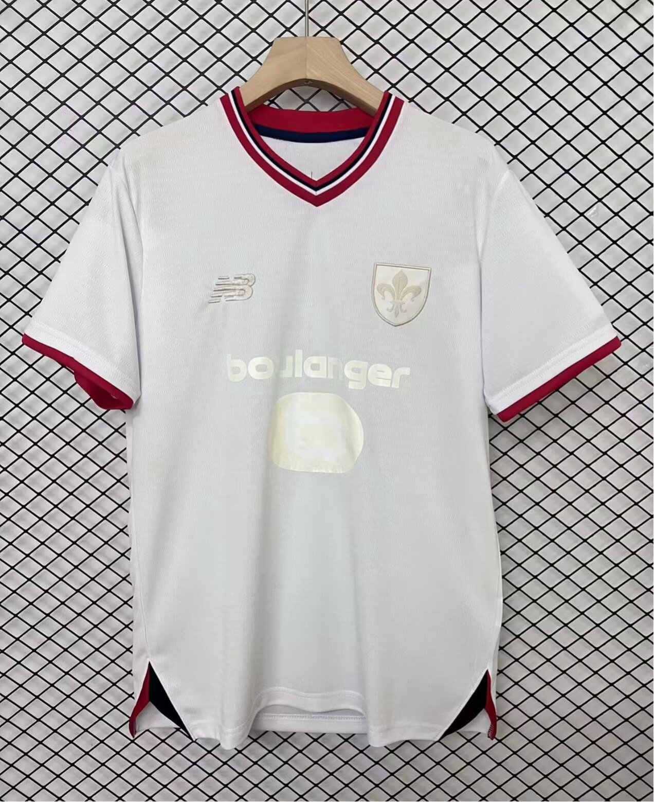 24-25 Lille White 80th Anniversary Fans Soccer Jersey
