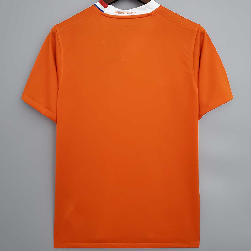 2008 Netherlands Home Retro Soccer Jersey