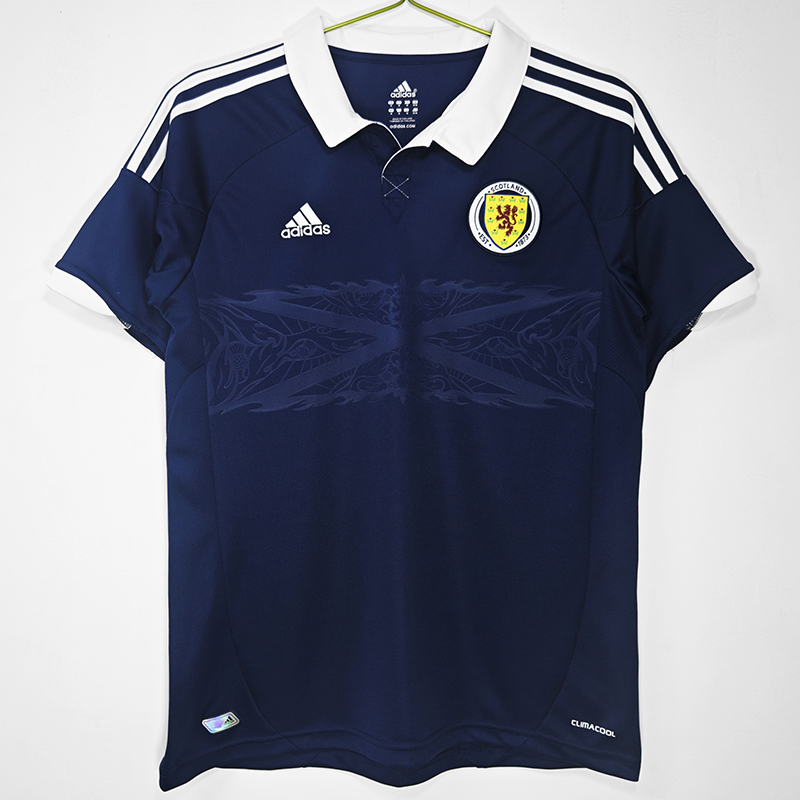 2012-2014 Scotland Home Retro Soccer Jersey