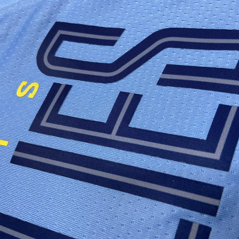 22-23 GRIZZLIES MORANT #12 Blue Top Quality Hot...