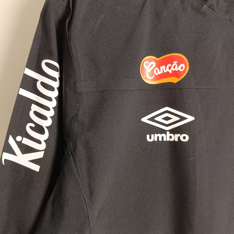 24-25 Santos FC Black Windbreaker