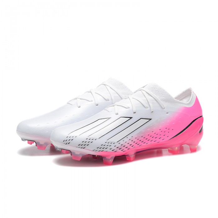 X Speedportal .1 2022 World Cup Boots FG Soccer Shoes-White/Pink-4048178