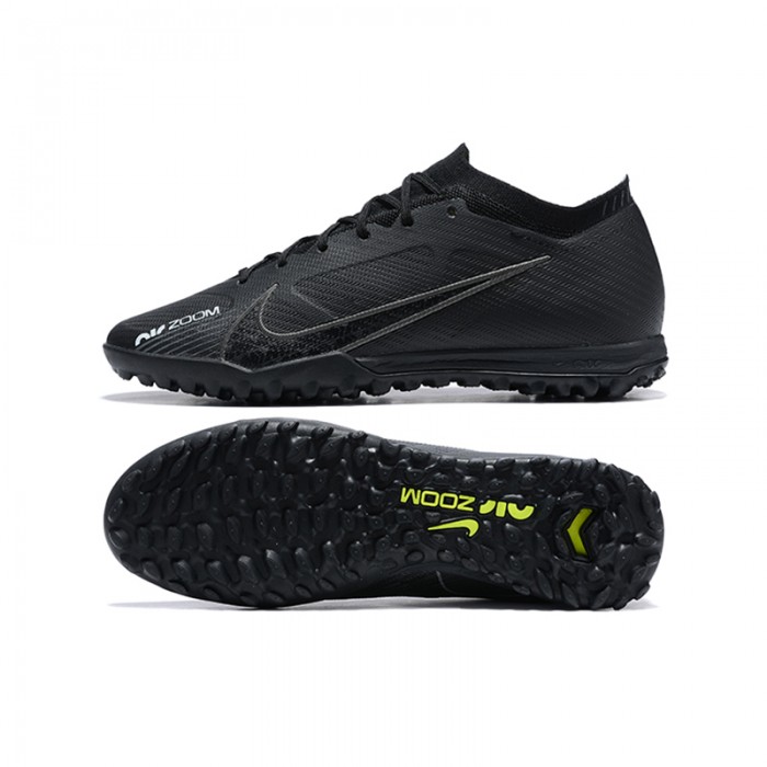 Vapor 15 Academy TF Soccer Shoes-All Black-8196991