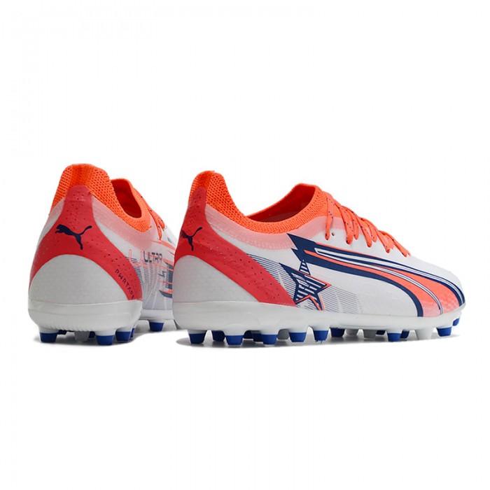 Ultra Ultimate MG Soccer Shoes-White/Red-6450122