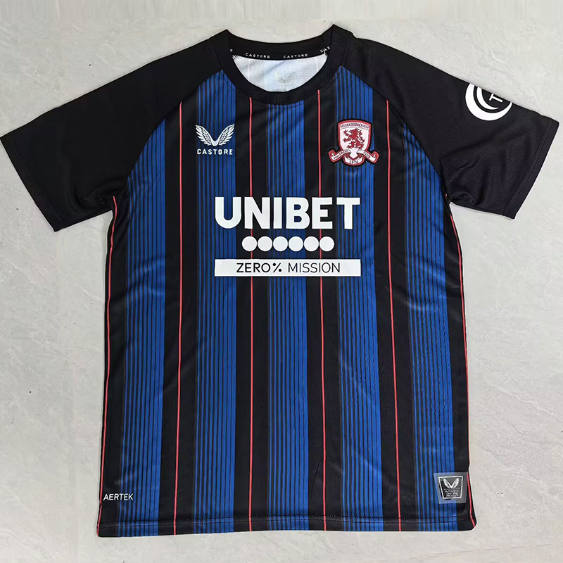 25-26 Middlesbrough Away Fans Soccer Jersey