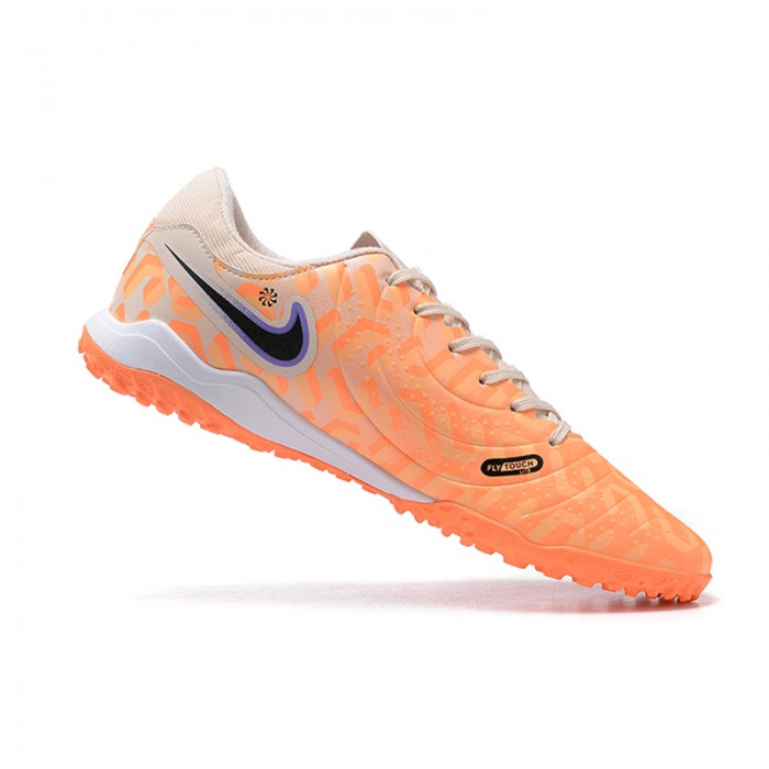Tiempo Legend 10 Soccer Cleats -Descrip Soccer Shoes-Orange/White-6733376