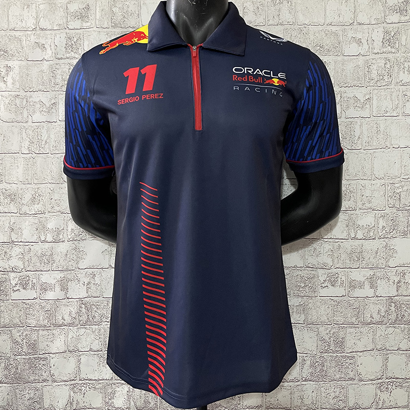 2023 F1 Red Bull #11 Royal Blue Polo Red Racing...