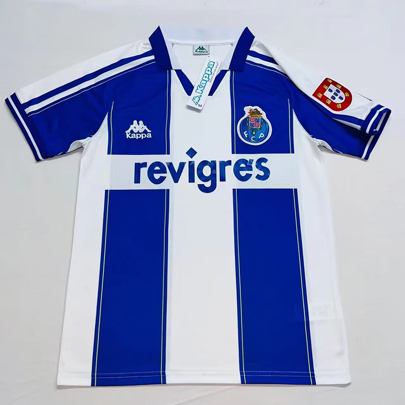1998-1999 Porto Home Retro Soccer Jersey