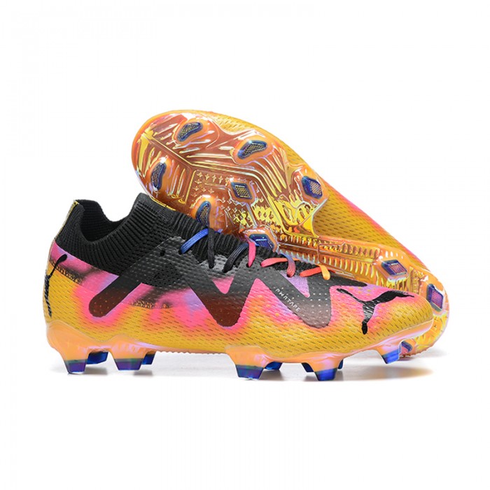 Future Ultimate FG Soccer Shoes-Orange/Black-7841730