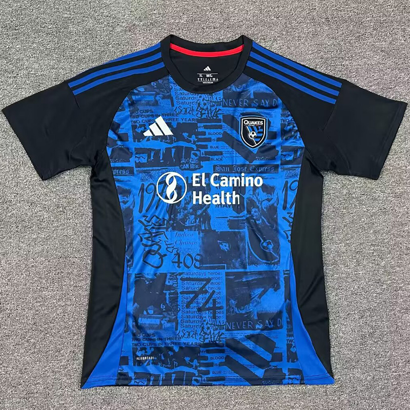 25-26 San Jose Earthquakes Home Fans Soccer Jersey