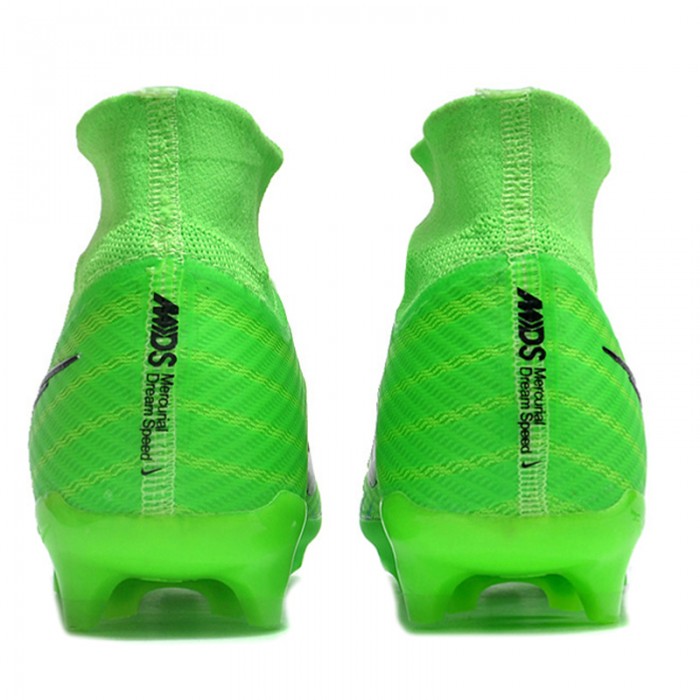 Air Zoom Mercurial Superfly IX Elite FG Soccer Shoes-Green/Black-5818615