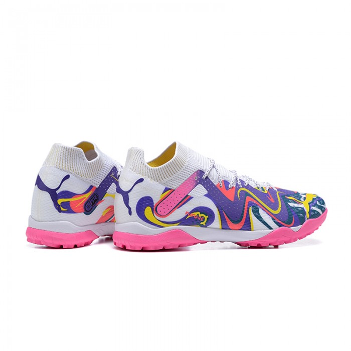 Ultra Ultimate TF Soccer Shoes-White/Purple-9081519