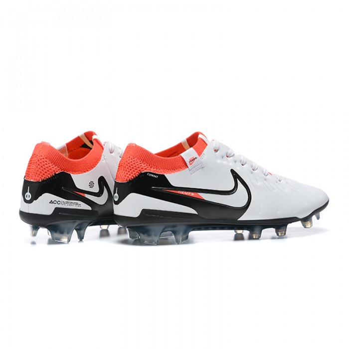 Tiempo Legend 10 Elite FG Soccer Shoes-White/Black-5812832