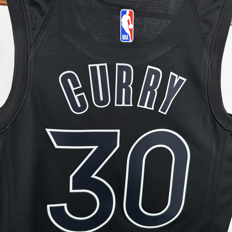 WARRIORS CURRY #30 Black Glory Edition Top Quality Hot Pressing NBA Jersey 荣耀版