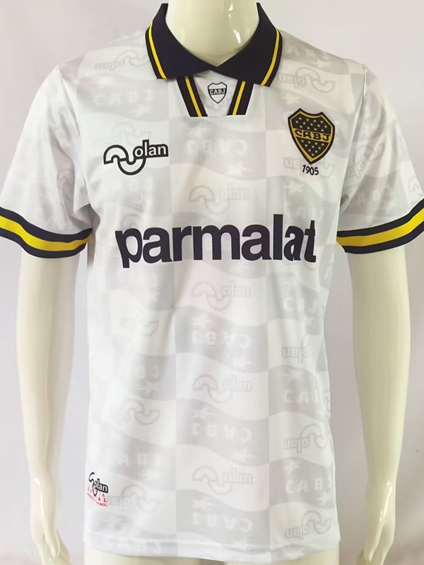 1995-1996 Boca Juniors Away Retro Soccer Jersey