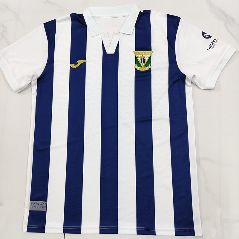 25-26 CD Leganes Home Fans Soccer Jersey