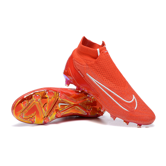 Phantom GX Elite FG High Soccer Shoes-All Red-590979